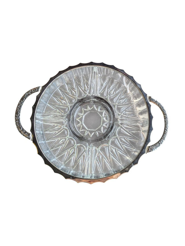 Queen Anne Silver Plated Condiments Serving Dish