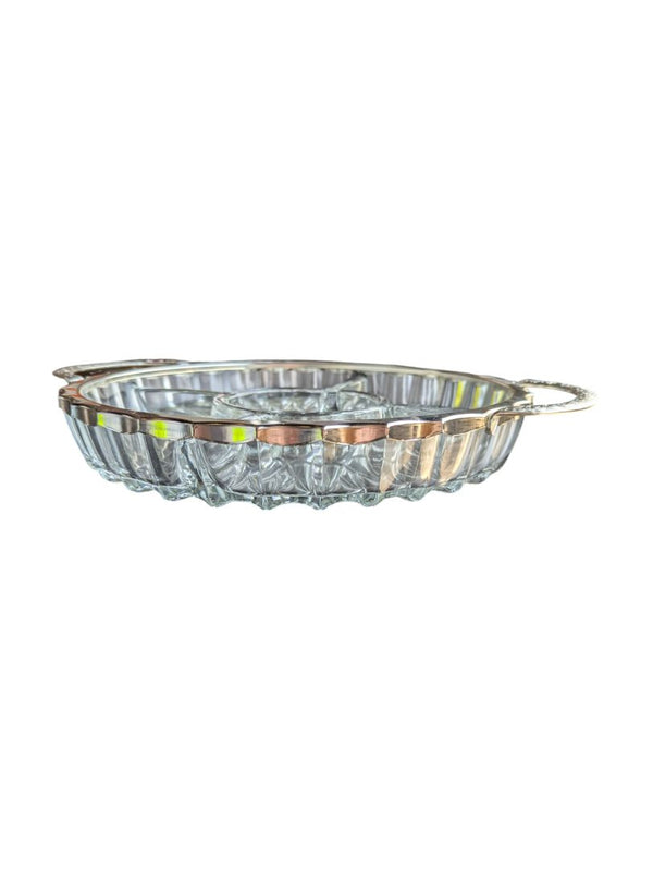 Queen Anne Silver Plated Condiments Serving Dish