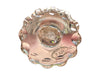 Arte Murano Glass Pink Hand Blown Flower