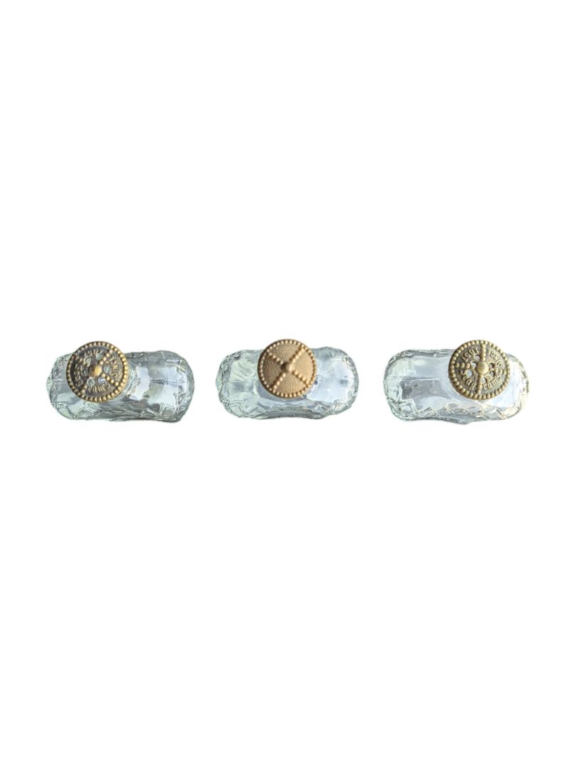 Whiskey Bottle Shaped Condiment Container (set of 3)