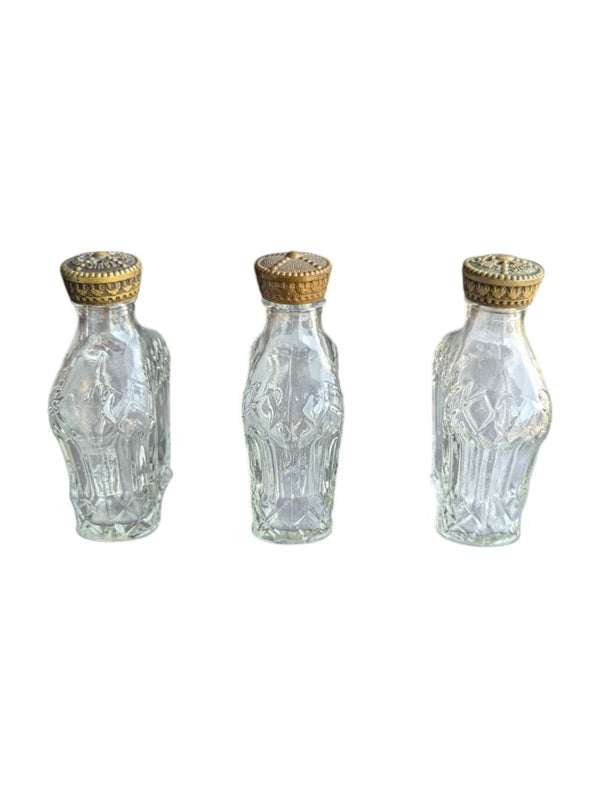 Whiskey Bottle Shaped Condiment Container (set of 3)