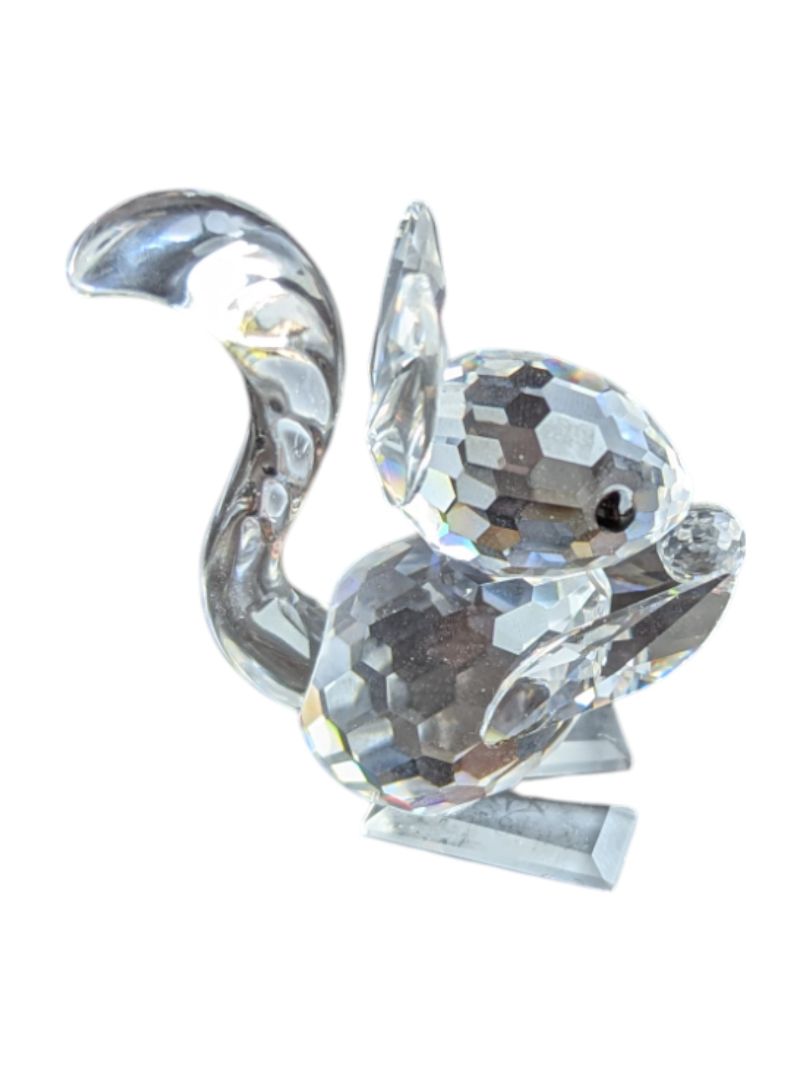 Swarovski Crystal Squirrel Figurine w/ box