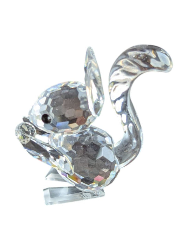 Swarovski Crystal Squirrel Figurine w/ box