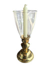 Vintage Baldwin Brass Candle Holder