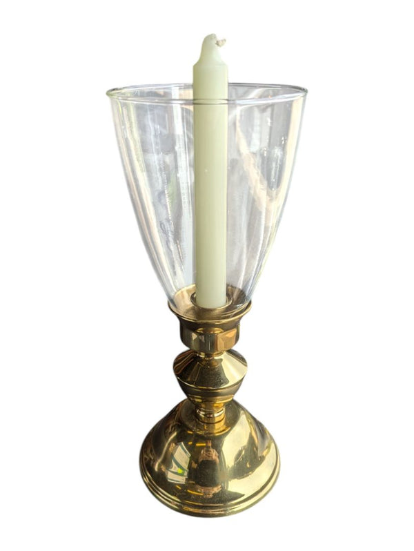Vintage Baldwin Brass Candle Holder