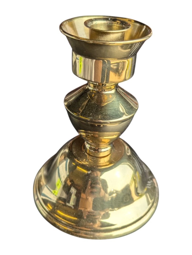 Vintage Baldwin Brass Candle Holder