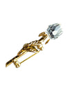 Vintage Swarovski Rose Brooch/Pin w/ box and COA
