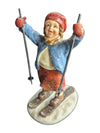 Child Skiing Figurine
