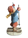 Child Skiing Figurine
