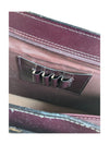 Vintage Red Brown Grain Leather Laptop Bag
