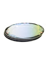 Caravel by Excel 7-Piece Floral Glass Plate Set