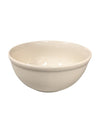 Set of 4 Off-White Ceramic Bowls