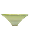 Neon Green Statement Glass Salad Bowl