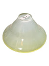 Neon Green Statement Glass Salad Bowl