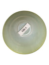 Neon Green Statement Glass Salad Bowl