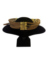 Leather Rope Bib Egyptian Revival Style Necklace
