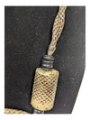Tribal-Style Necklace with Snakeskin Texture