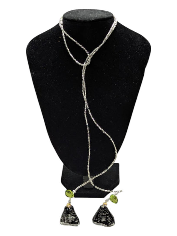 Beaded Necklace w/ Bells