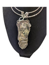 Metal Half Face Necklace