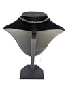 Fashion Necklace w/ Pearl and Slivertone Pendant