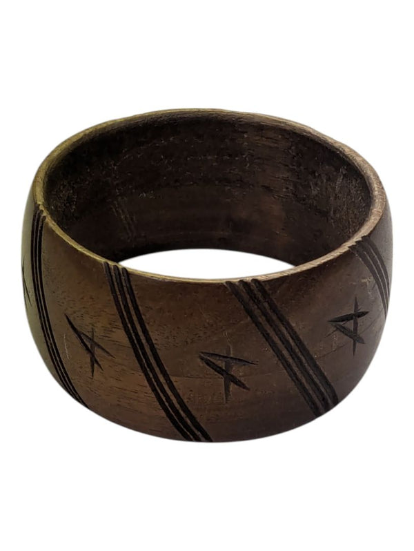 African Wooden Bangle