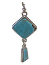 Turquoise Sliver Earrings