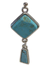 Turquoise Sliver Earrings
