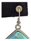 Turquoise Sliver Earrings