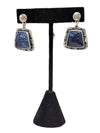 Purple Stone Earrings