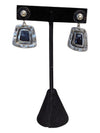 Purple Stone Earrings