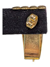 Brass Tone Horn Shaped Earrings
