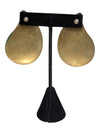 Metallic Teardrop Shaped Earrings