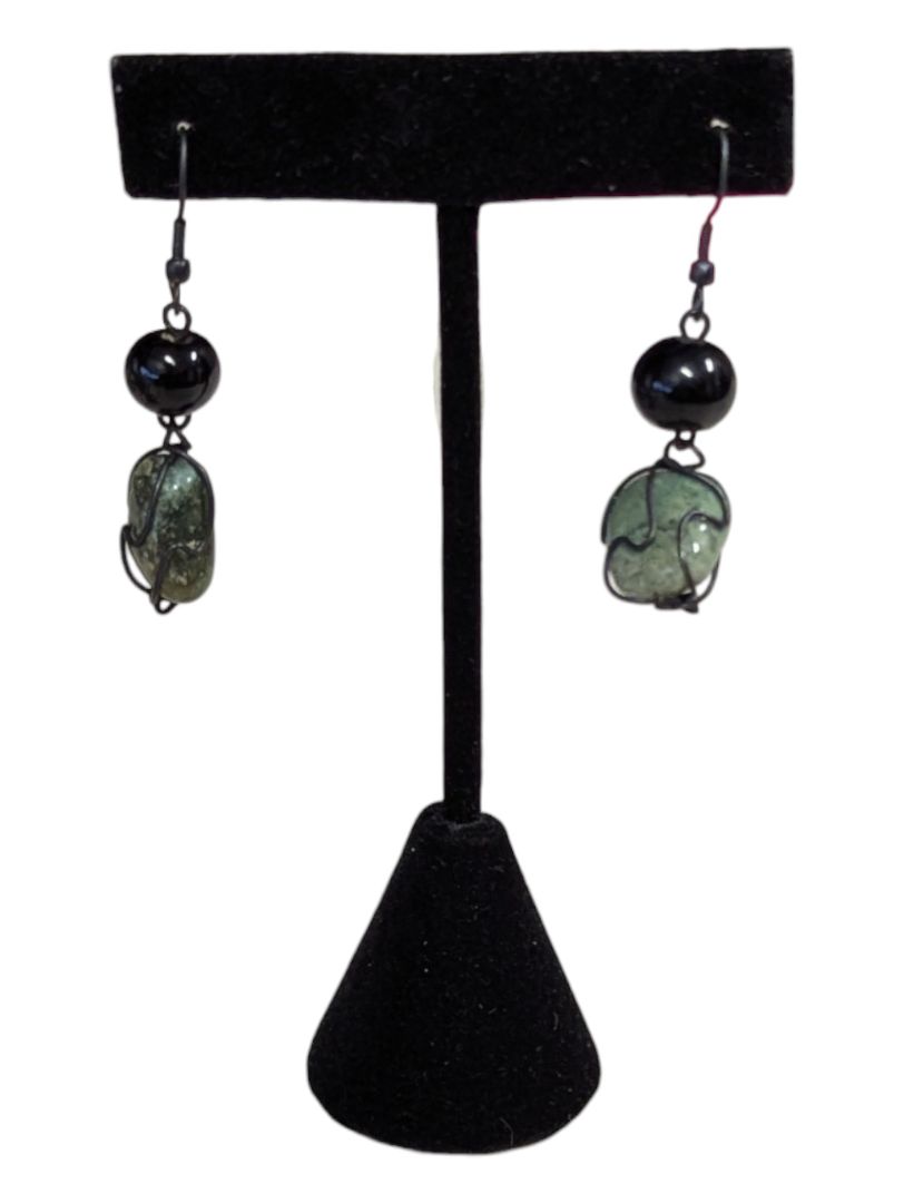 Stone Natural Shaped Earrings
