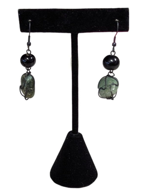 Stone Natural Shaped Earrings