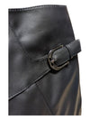 Black Knee High Fashion Boots Tender Tooise Size 7