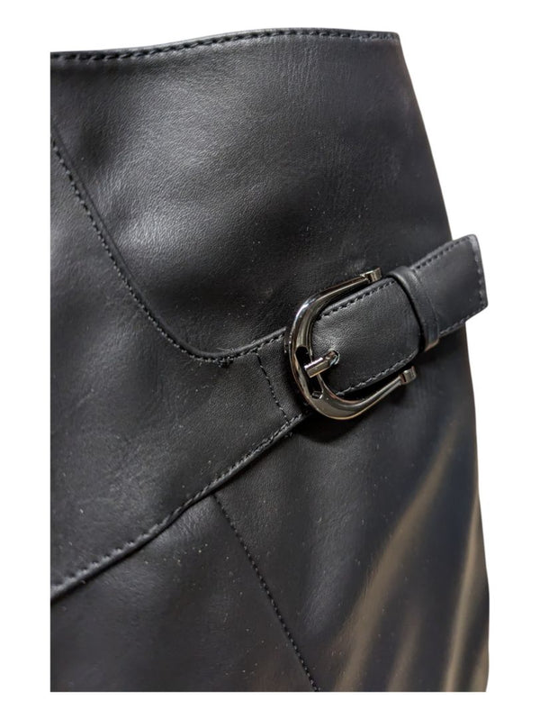 Black Knee High Fashion Boots Tender Tooise Size 7