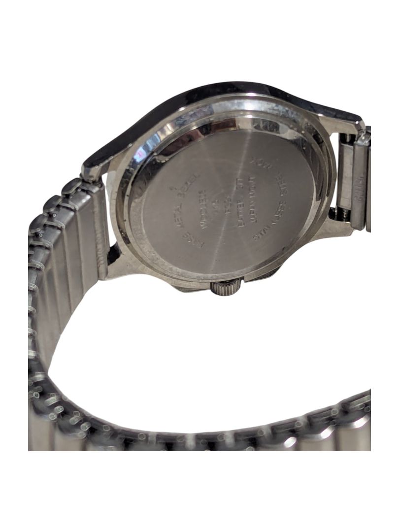 Women Quartz Stainless Steel Watch w/ Extra Band