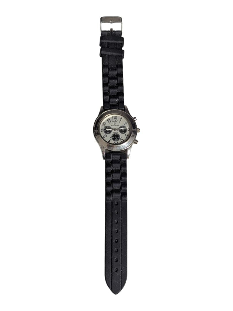 Louis Arden Watch Stainless Rubber Band Watch