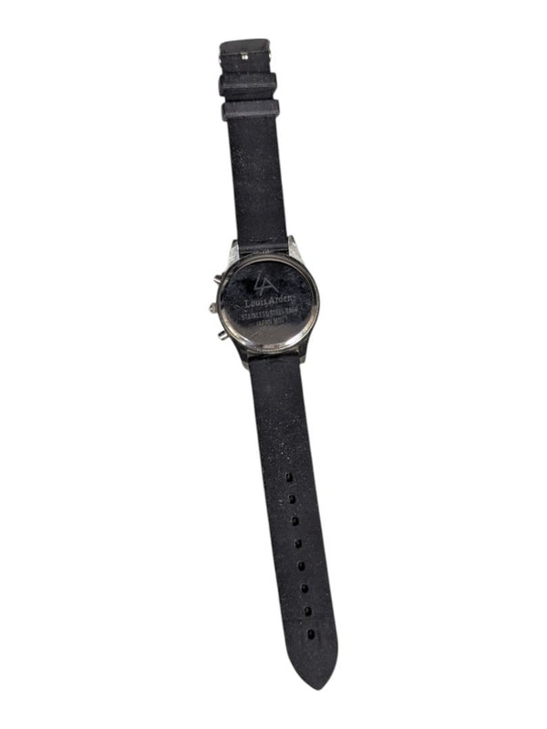 Louis Arden Watch Stainless Rubber Band Watch
