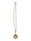 Vintage Caravelle Bulova Gold Tone Pendant Watch