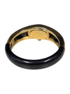 Lucerne Swiss Made Black Bangle Watch