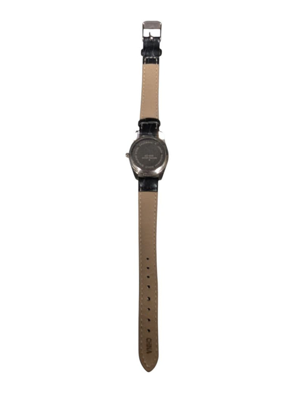 Sliver Tone Croc Pattern Watch w/ Lume