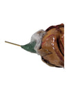 Vintage 1979 Chrystalle Flower Co Real Rose Floral Stickpin Brooch Pin