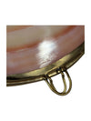 Vintage 1950's Polished Clam Shell Compact