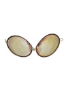 Vintage 1950's Polished Clam Shell Compact