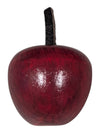 Vintage Wood Summer Apple Pin Brooch