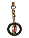 Vintage Canada Flag Flio Spin Metal Key Ring Chain