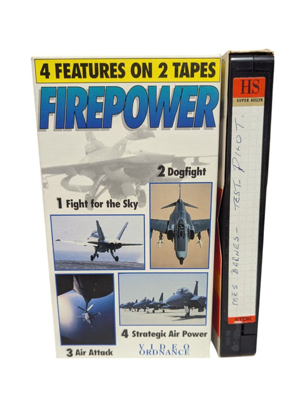 2 Aviation VHS (Firepower & Test Pilot)