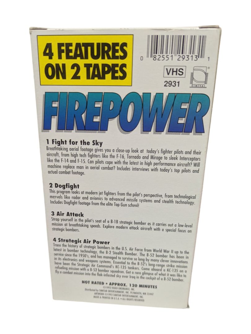 2 Aviation VHS (Firepower & Test Pilot)