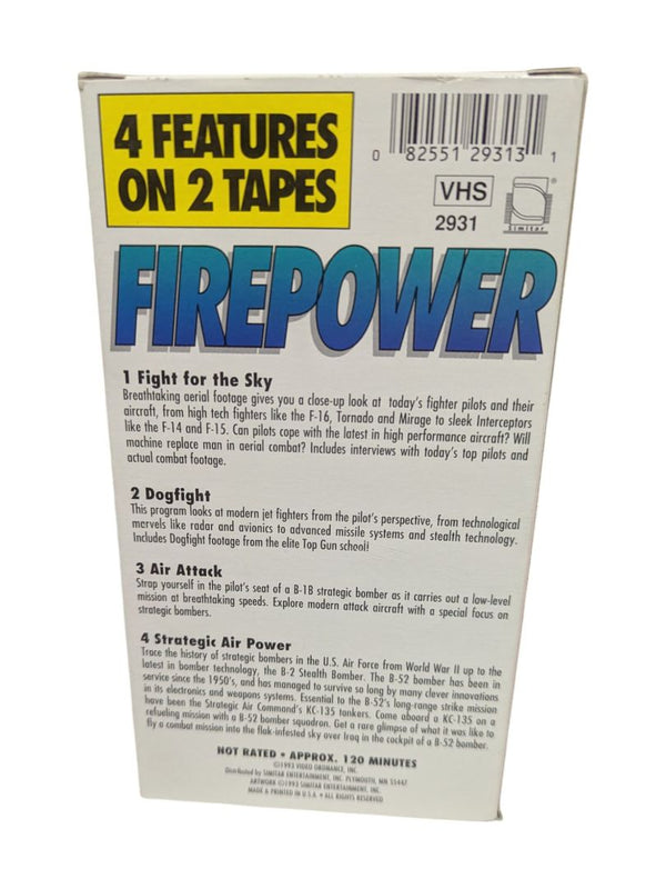 2 Aviation VHS (Firepower & Test Pilot)